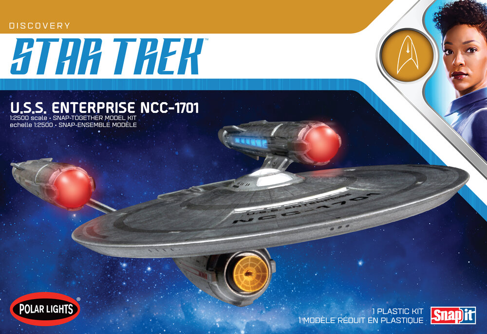 Star Trek Discovery USS Enterprise Snap 2T